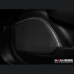 Alfa Romeo Giulia Speaker Frame Trim - Carbon Fiber